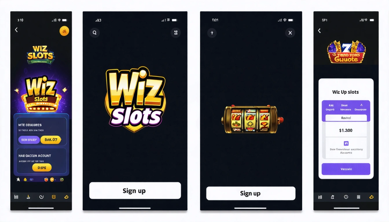 Wiz slots sign up guide and account setup steps